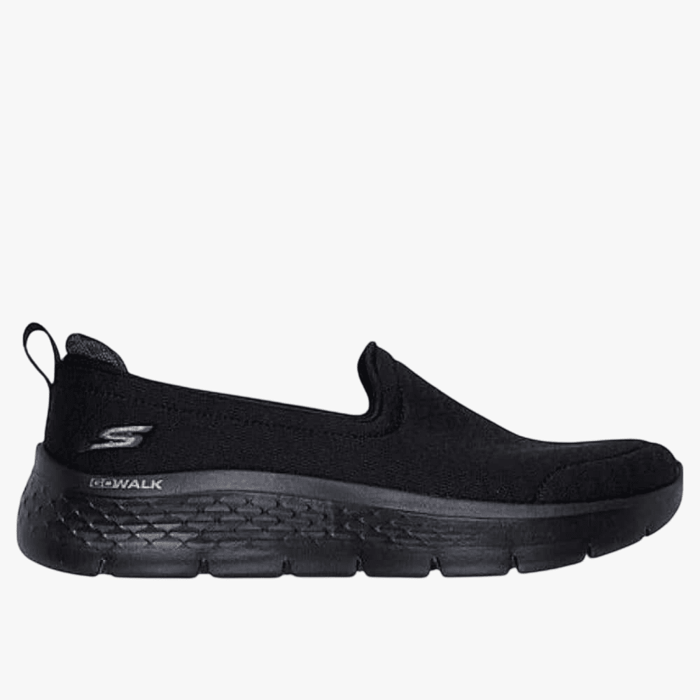 Skechers Womens Go Walk Flex Shoe Black Black | Skechers