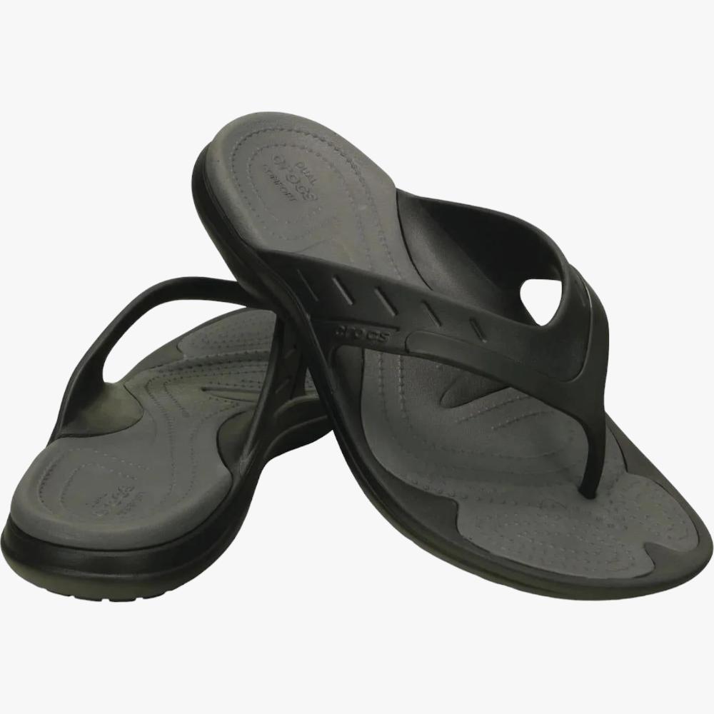 Crocs Mens Modi Sport Flip Sandal Black