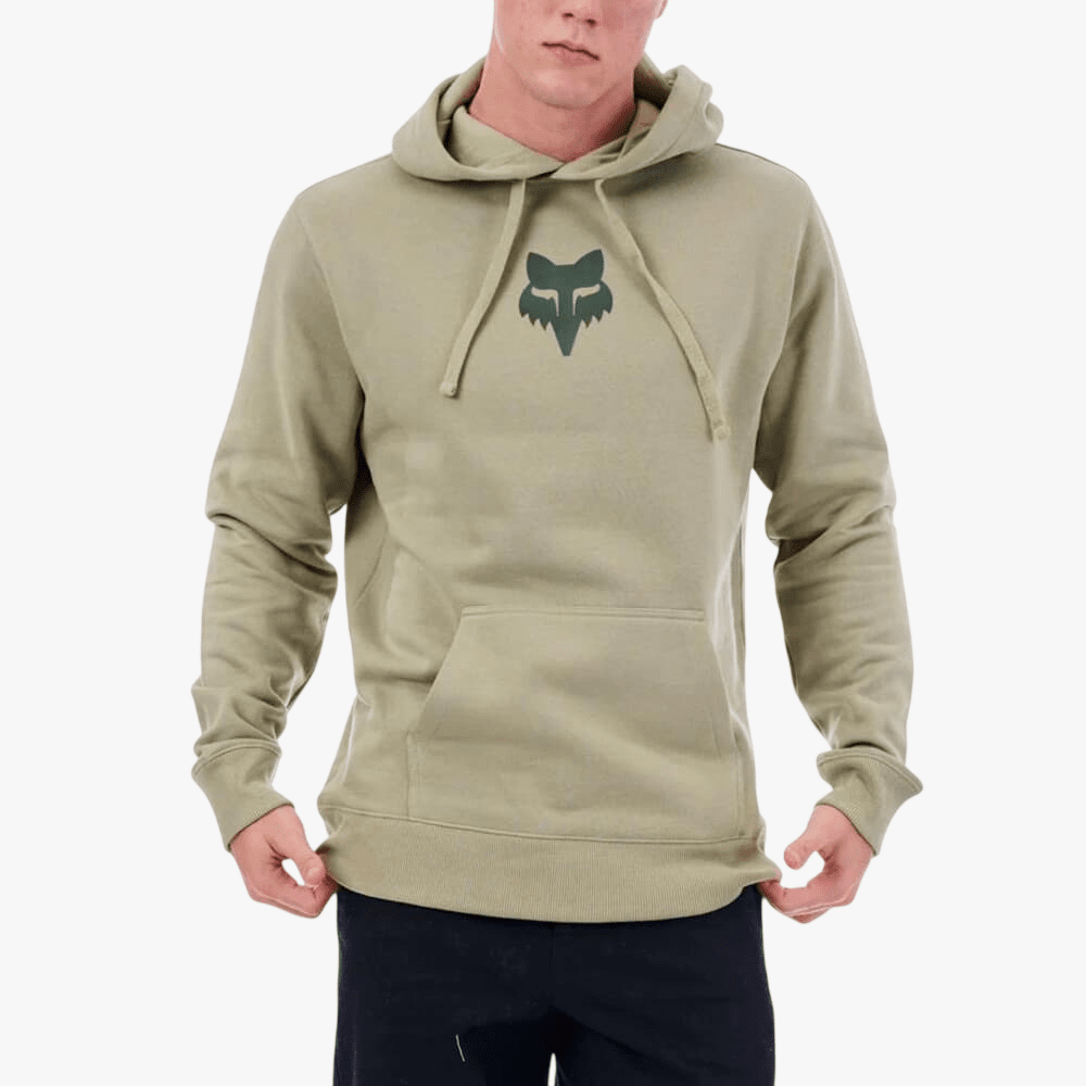 Fox Mens Fox Head Hoody Tea Green | Fox