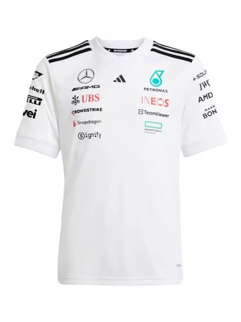 Adidas Kids Mercedes Amg Driver Jersey White | Adidas