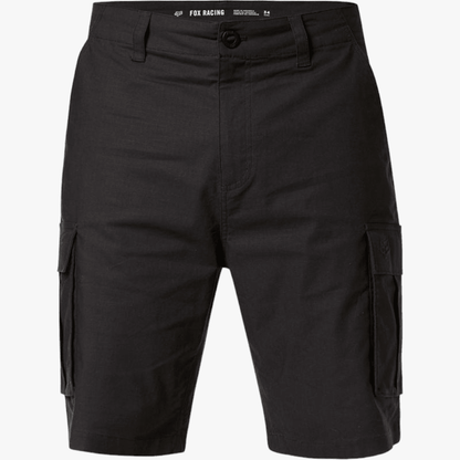 Fox Mens Slambozo 2.0 Cotton Canvas Walkshorts Black Fox