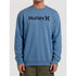 Hurley Mens One And Only Crew Sweater Elemental Blue | Element