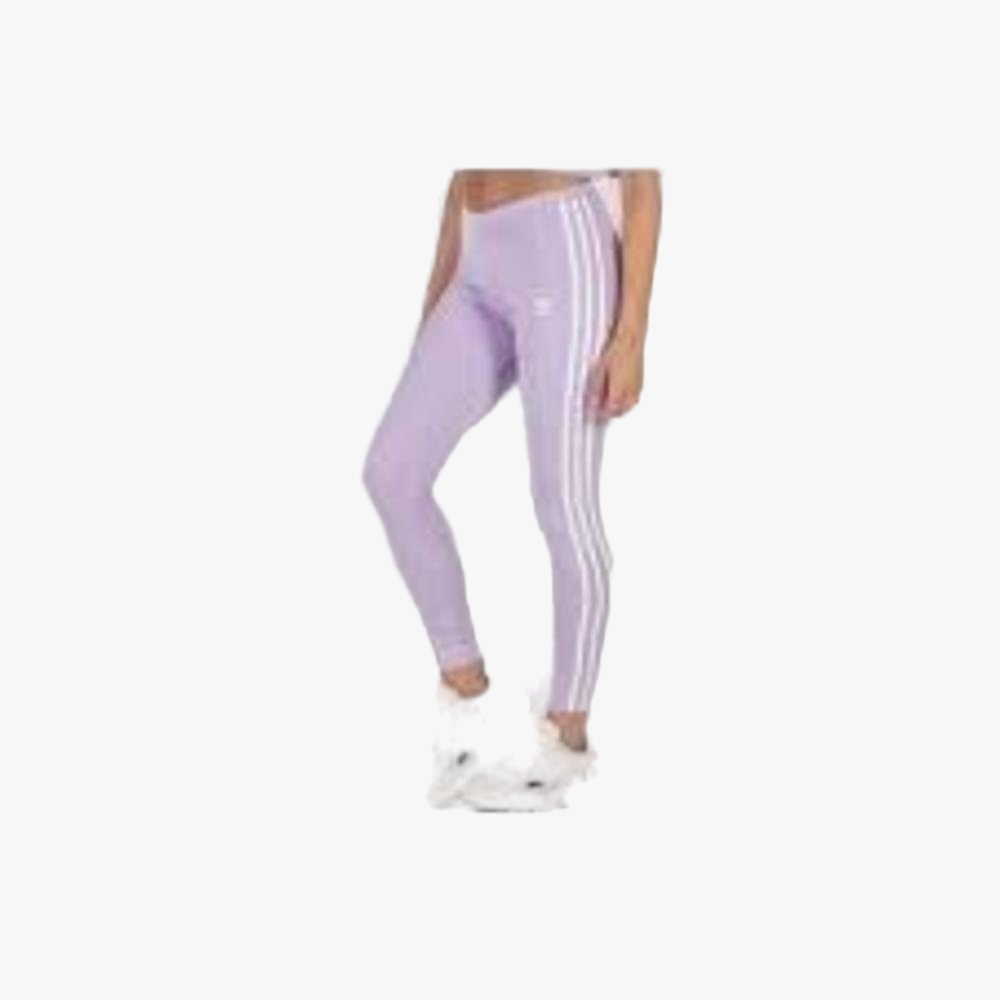 Adidas Ladies Three Stripe Tight Legging Violet Purple