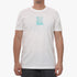 Calvin Klein Mens Brush Stroke Logo Tee White | Calvin Klein