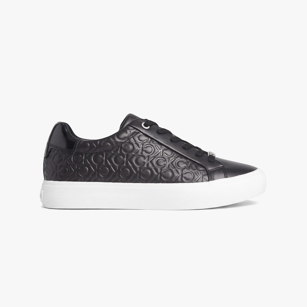 Calvin Klein Vulcanized Lace Up Mono Mix Sneaker Black | Calvin Klein