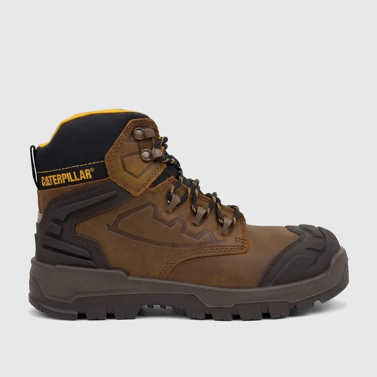 Cat Mens Striver Xl 6" S7 Fo Sc Lg Hro Sr Safety Boot Dark Beige
