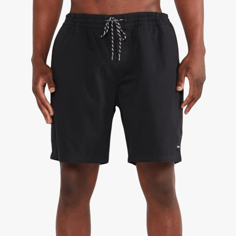 Hurley Mens Pleasure Point Volley Short 18 H010 Black | Hurley