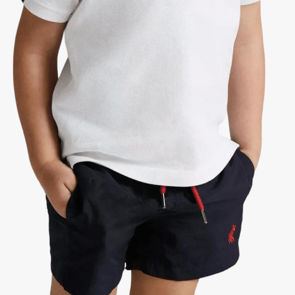 Polo Boys Dean Active Short Navy Polo
