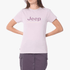 Jeep Womens Short Sleeve Applique Tee Lilac | Jeep