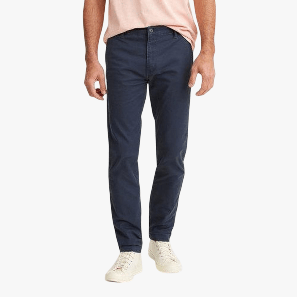 Levis Mens Standard Tapered Leg Chino Pants Navy Blazer | Levis