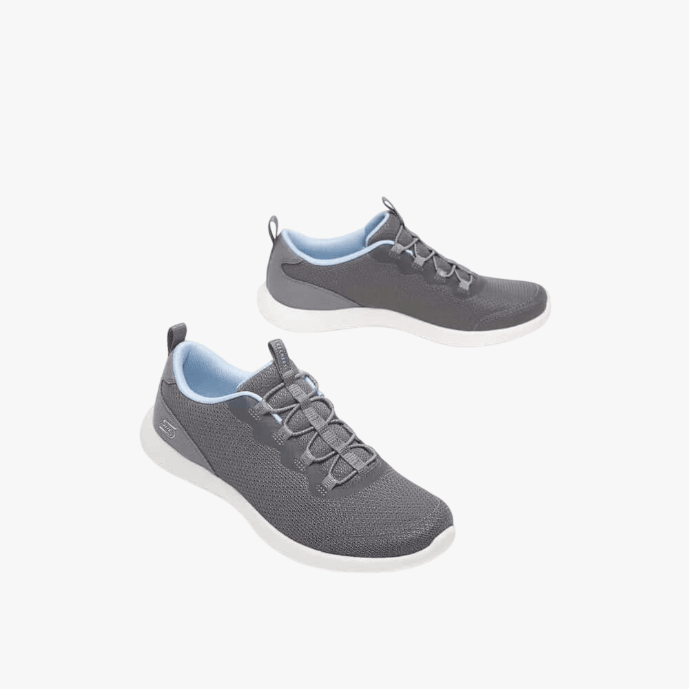 Skechers Womens Airy Foam Sneaker Charcoal | Skechers
