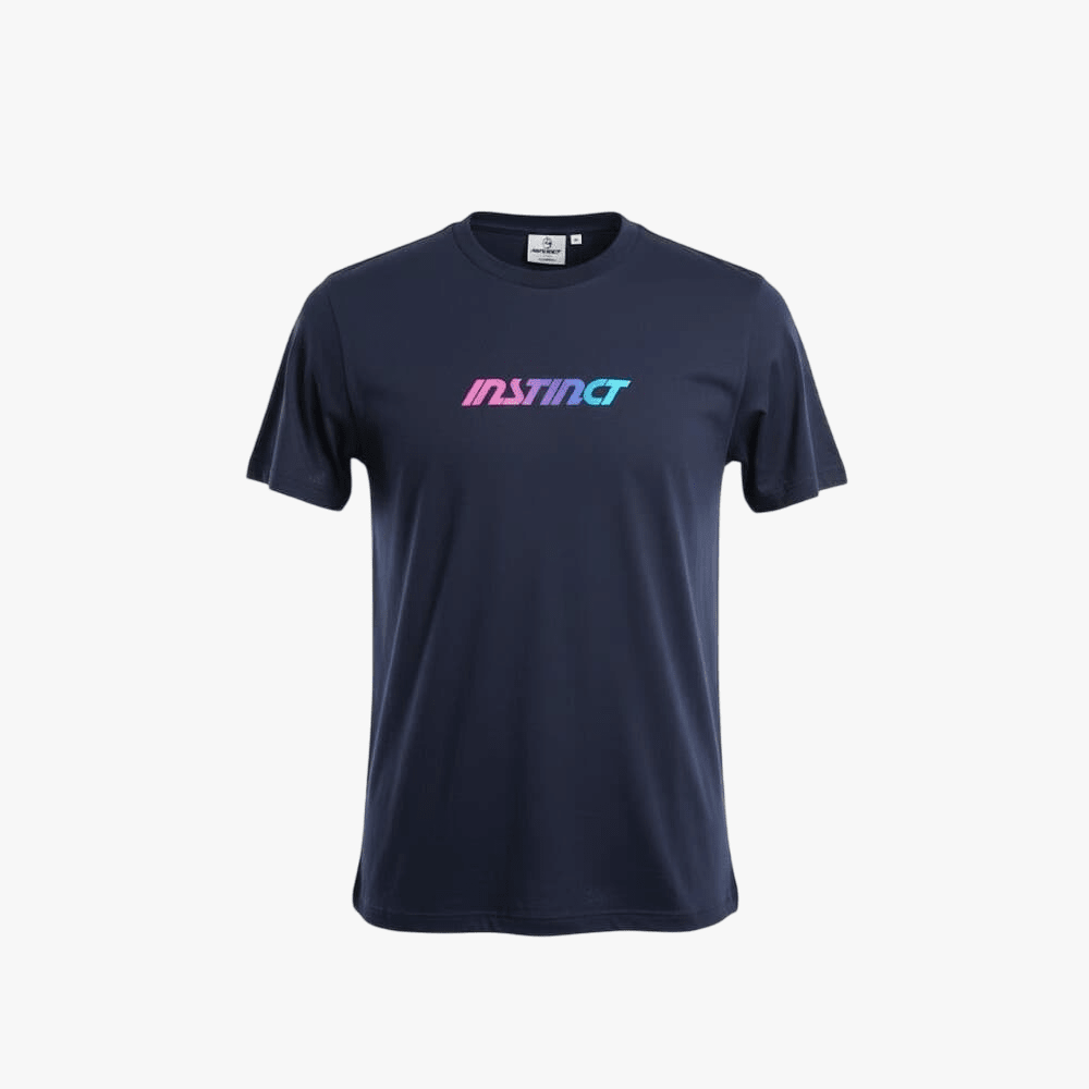 Instinct Mens Small Middle Chest Logo Tee Navy | Instinct