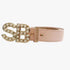 Sissy Boy Pearl Branded Belt Pink | Sissy Boy