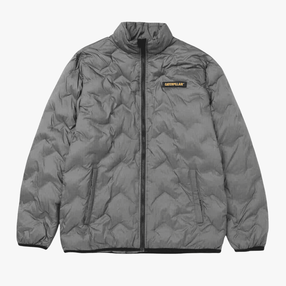 Caterpillar Mens Bonded Medium Weight Insulated Jacket Detroit Blue | Caterpillar