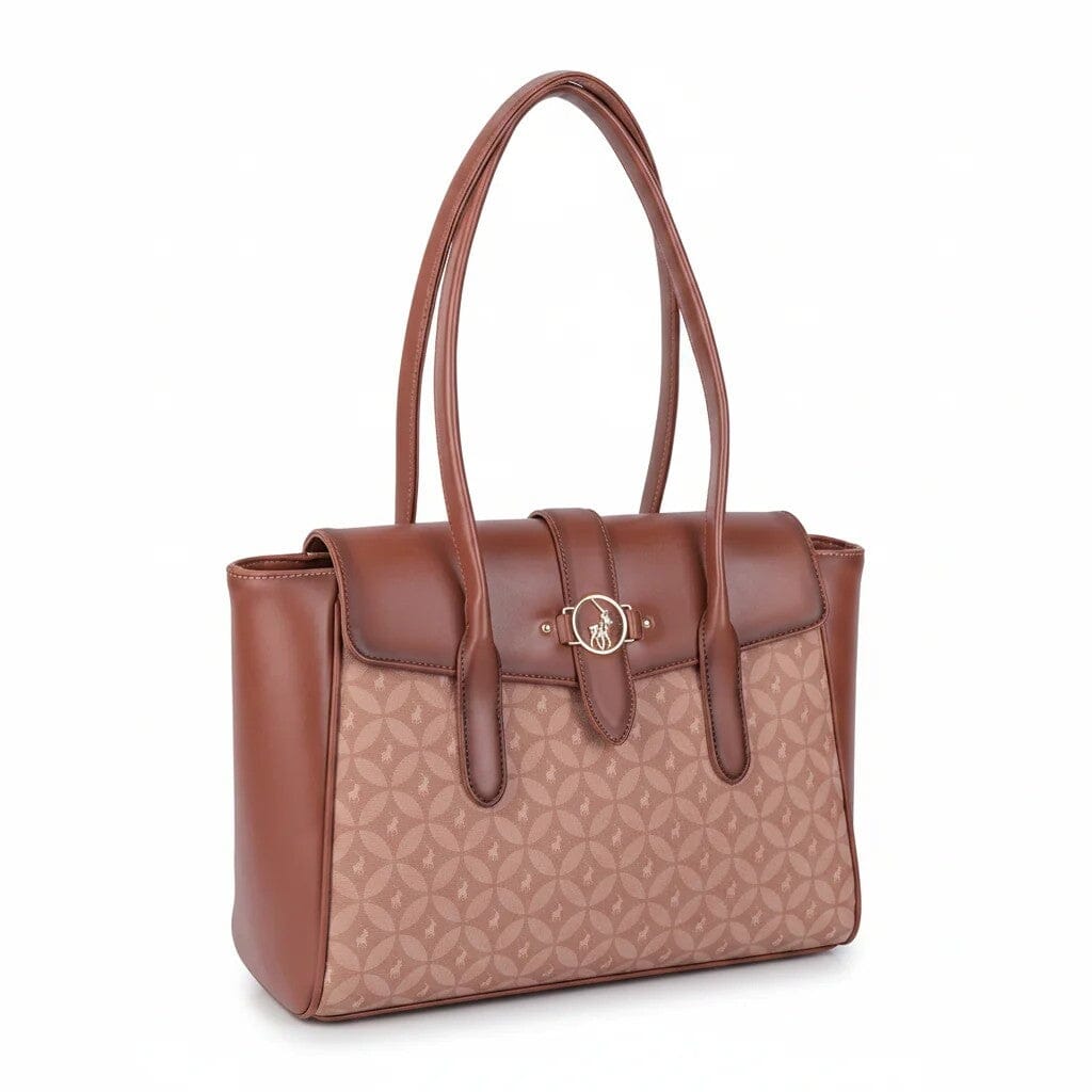 Polo Medina Tote Handbag Chetnut