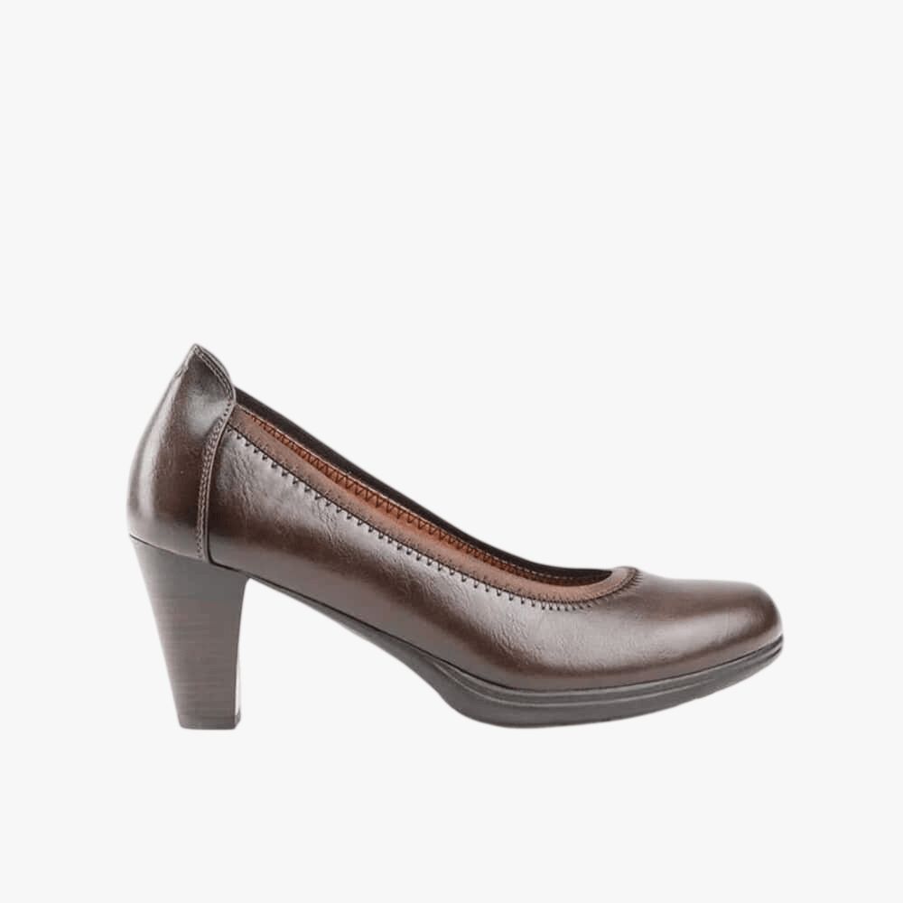Pierre Cardin Womens Marion 1 Heel Brown | Pierre Cardin
