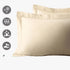 Cotton Co 400 Thread Oxford Standard 45X70 Pillow Case 2 Pack Cream | Cotton Co
