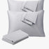 Cotton Co 400 Thread Oxford 50X90 Pillow Case 2 Pack Silver | Cotton Co