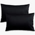 Cotton Co 4Oo Thread Standard 45X70 Pillow Case 2 Pack Black | Cotton Co