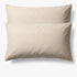 Cotton Co 4Oo Thread Standard 45X70 Pillow Case 2 Pack Cream | Cotton Co