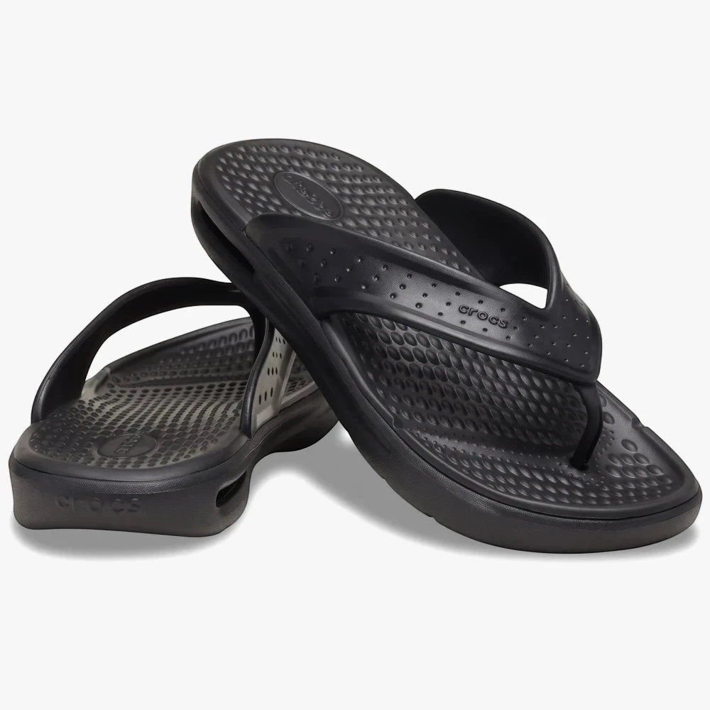 Crocs Mens Inmotion Literide Flip Black | Crocs