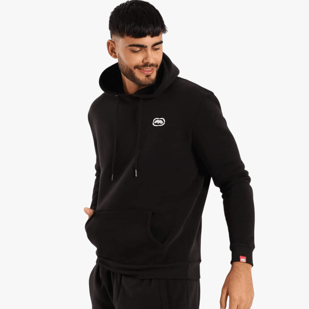 Ecko Mens Never Out Hoody Black | Ecko