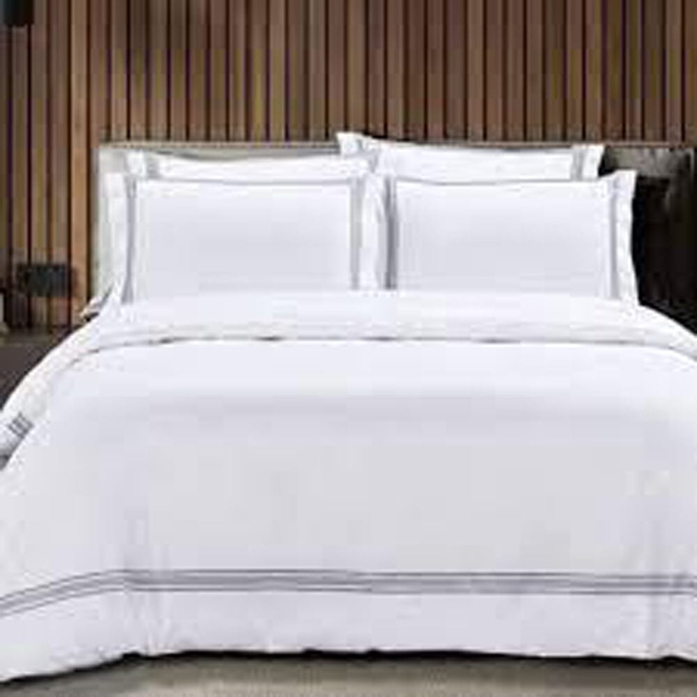 Giorgio Queen Duvet Cover T400 White | Giorgio