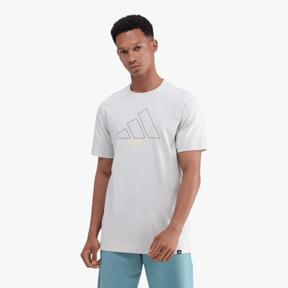 Adidas Mens Doodle Bos Short Sleeve Tee Green | Adidas
