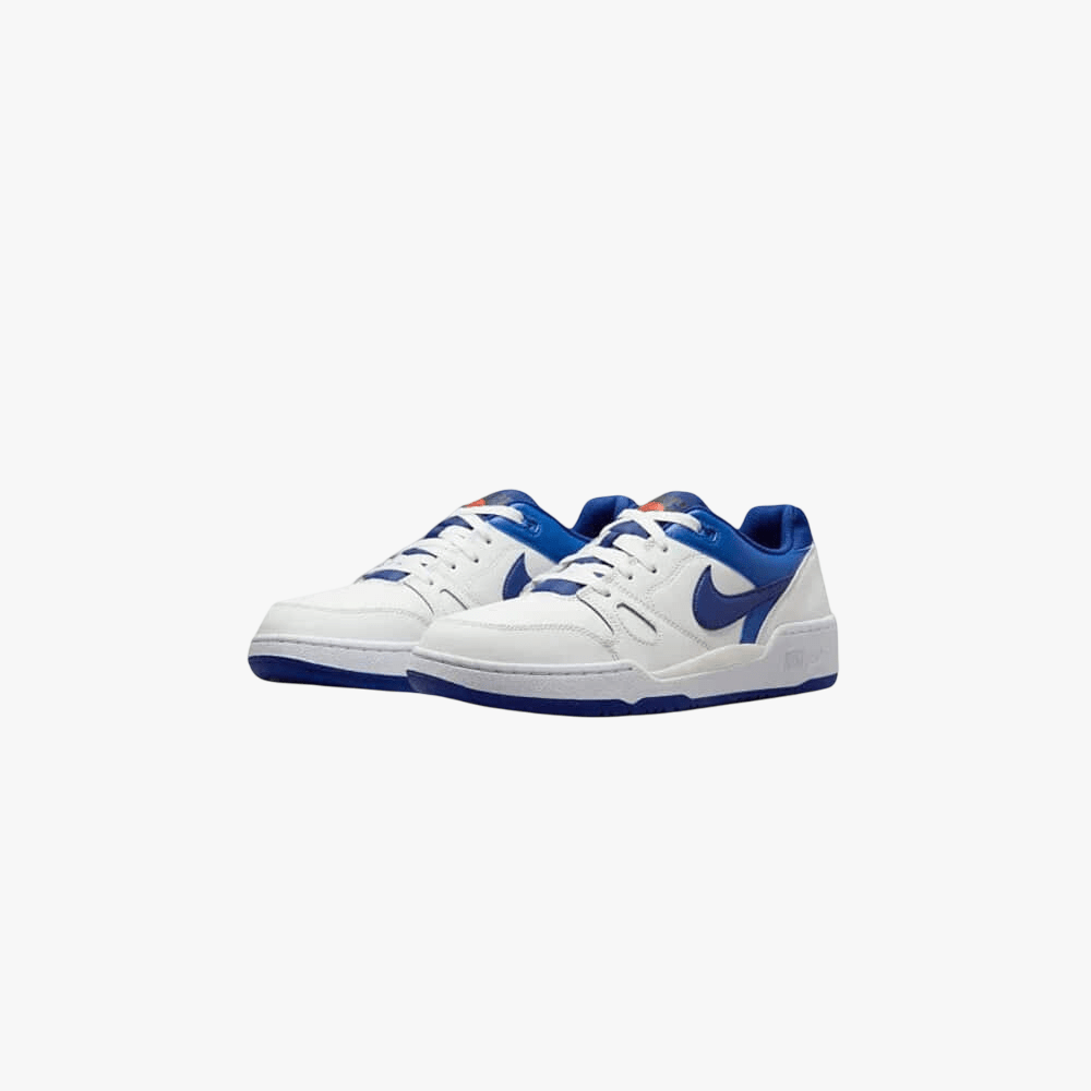 Nike Mens Full Force Lo Sneaker White Blue | Nike