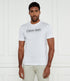 Calvin Klein Mens Double Logo Tee White | Calvin Klein