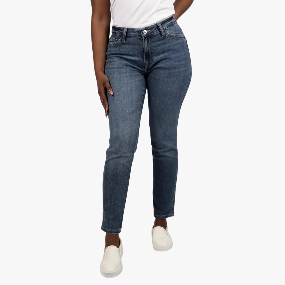 Guess Womens 1981 High Rise Skinny Jean Medium Wash