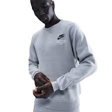 Nike Club Crewneck Sweatshirt Mens Wolf Grey | Nike