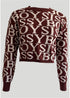Sissy Boy Womens Chelsea Sweater Brown Cream | Sissy Boy
