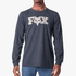 Fox Mens Heritage Long Sleeve Tee Black Melange | Fox