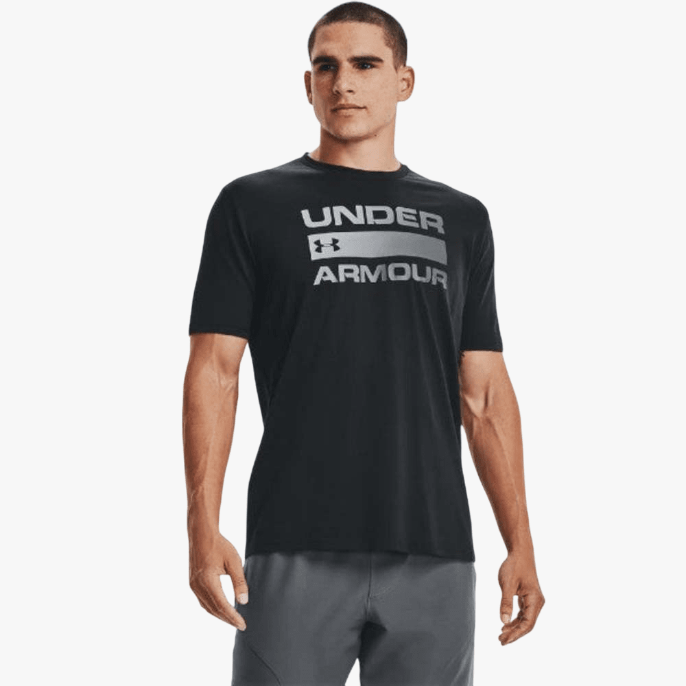 Under Armour Mens Team Issue Wordmark Short Sleeve Tee 001 Black | Under Armour