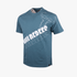 Wildebees Diagnal Split Tech Tee Mineral Blue | Wildebees