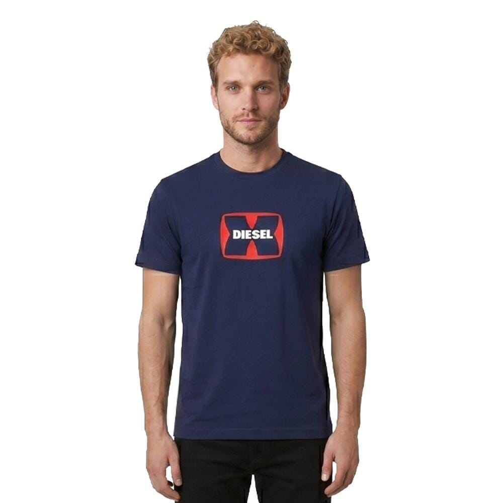 Diesel Mens X Logo Tee Navy | Diesel