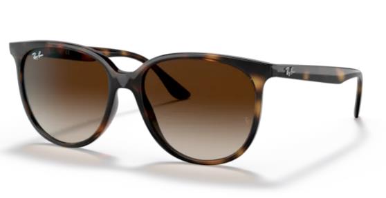 Rayban Havana Frame Brow Gradientbrown Lens Sunglass *4Ab | Rayban
