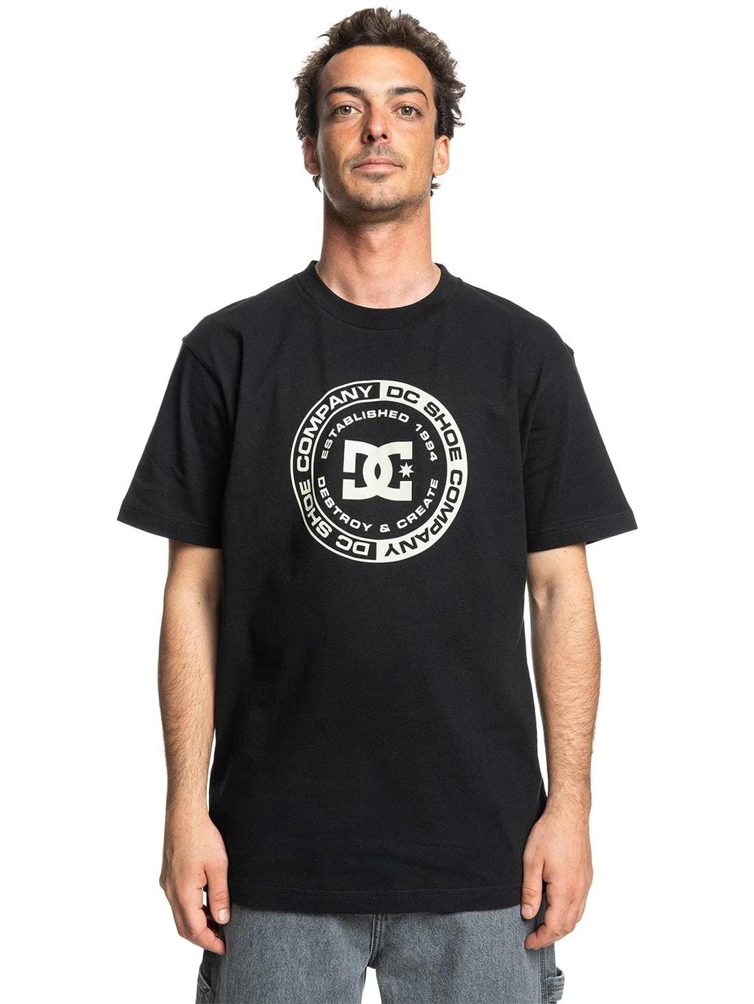 Dc Mens Corpo Hss Short Sleeve Tee Black | DC