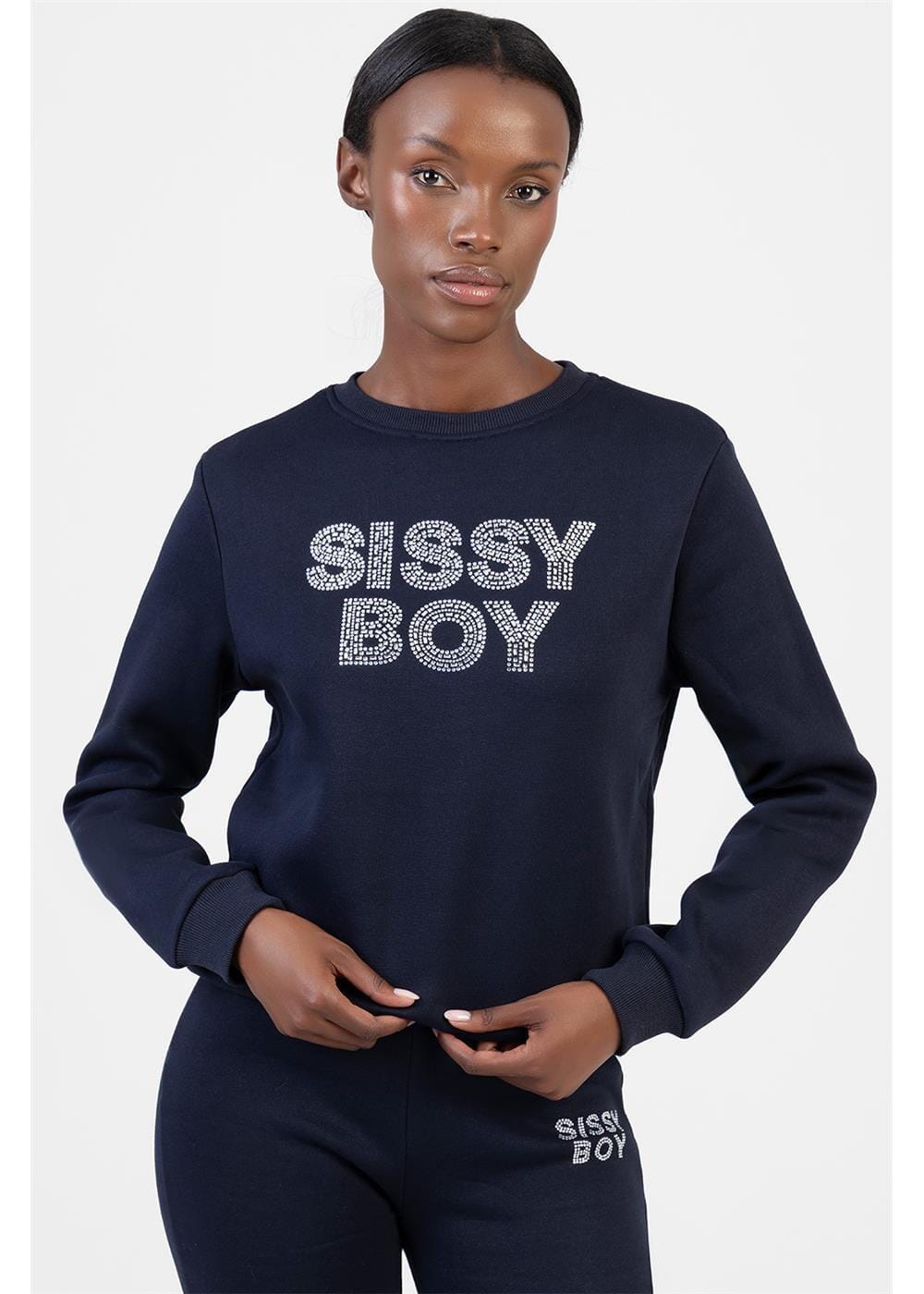 Sissy Boy Hard To Forget Sweater Navy | Sissy Boy