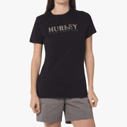 Hurley Womens Sparkling Short Sleeve Tee Black | Hurley