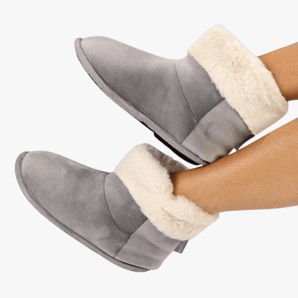 Hush Puppies Womens Casa Slippers Frost Grey | Hush Puppies