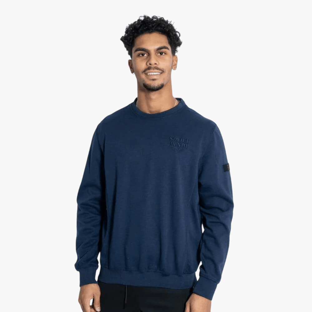 Soviet Mens Faucher Sweater Navy | Soviet