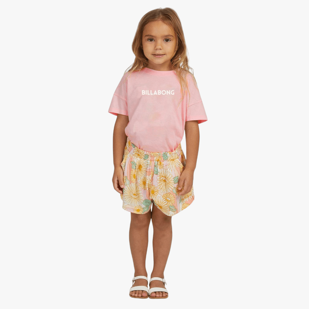 Billabong Girls Dancer Short Sleeve Tee Light Sorbet | Billabong