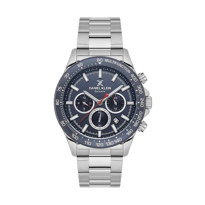 Daniel Klein Exclusive Blue Dial Multifunction Watch | Daniel Klein