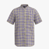 Polo Mens Short Sleeve Check Shirt Yellow | Polo