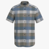 Polo Mens Short Sleeve Check Shirt Taupe | Polo
