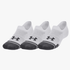 Under Armour Performance Ultra Low 3 Pack Socks White Multi | Under Armour