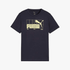 Puma Boys Graphic No 1 Logo Short Sleeve Tee New Navy | Puma