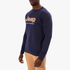 Jeep Mens Fashion Ghraphic Long Sleeve Tee Navy | Jeep